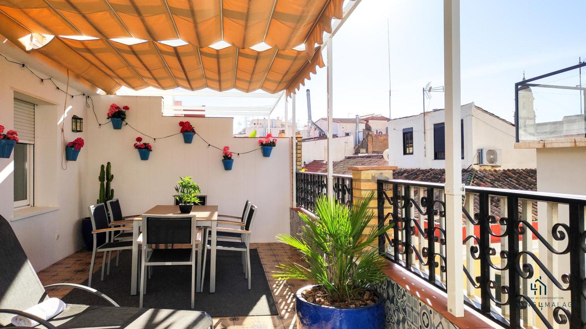 Living4malaga Sun&terrace Penthouse Apartment Málaga